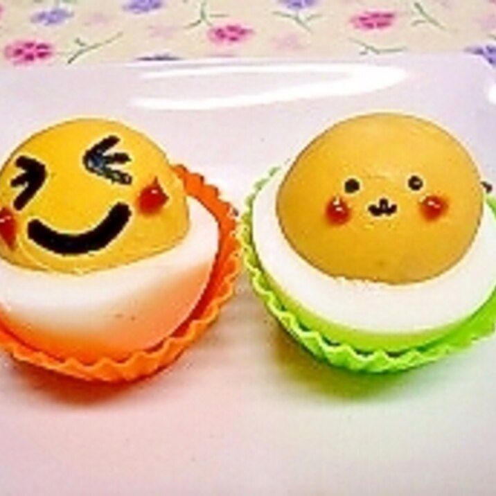 お弁当に キャラ弁 ゆでたまごチャン レシピ 作り方 By Ringo333 楽天レシピ お弁当に キャラ弁 ゆでたまごチャン レシピ 作り方 By Ringo333 楽天レシピ